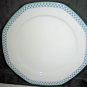 Studio Nova COUNTRY CAFE BLUE Dinner Plates + Chop Plate Platter Y0055 4-pc set