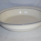 Lenox Chinastone Blue Pattern Vegetable Bowl for blue Pattern Blue Trim 9 3/4" D Lenox Chinastone Blue Pattern Vegetable Bowl for blue Pattern Blue Trim 9 3/4" D