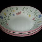 Johnson Brothers Summer Chintz 3 Square Cereal Bowl More AVL Excellent LOOK