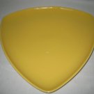Homer Laughlin Triangle Platter yellow RARE