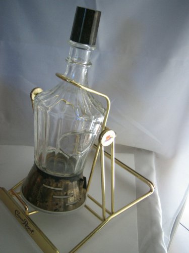 CROWN ROYAL Display Rack Pouring Cradle Vintage Tilt and Pour ,I owe You Samovar