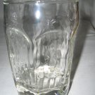 LIBBEY CHIVALRY Clear Juice glasses with Panels 3-pc set Textured 3 3/4" H