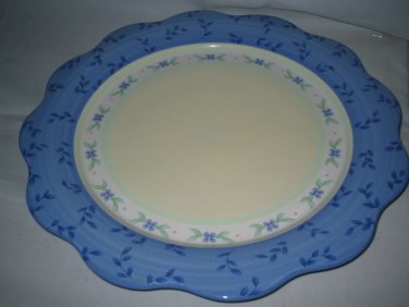 Pfaltzgraff Summer Breeze Serving Round Platter Chop Plate 14 1/4"