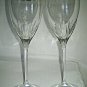 2-pc set Lenox  FIRELIGHT  PLATINUM SIGNATURE Wine Glass 8 3/4"