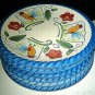 6-pc Set GIBSON EVERYDAY ROOSTER SALAD PLATES Rope Rim 8" Nice Design RARE