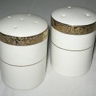 Gold Scroll by Florida Market Place China Salt and Pepper Shakers