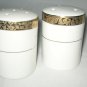 Gold Scroll by Florida Market Place China Salt and Pepper Shakers