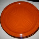 2 Artimino Villa Cortana Terracotta  Dinner plates 10 7/8" D  Excellent