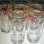 Gibson Designs WINDSOR Glasses 5-pc Set Tumbler Highball Glass EXCELLENT LOOK