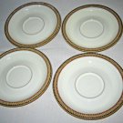 4 DENBY LUXOR  Saucer Plates Excellent