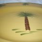 Large Oval Platter Palm Design by Z Gallerrie 19.5 " X 15 1/2" Serving Platter