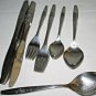 Oneida OUR ROSE SSS Stainless 21pcs Set knife fork teaspoon serving spoon