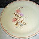 China Pearl STONEWARE Apricot Dinner Plates 10 3/4" 1988 pink trim  Hard to find