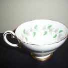 Crown Staffordshire Teat Cup Green Grapes Gold Trim England