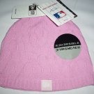 new york yankess new era women  beanie hat pink one size