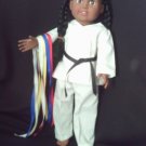 Martial arts outfit for American Girl