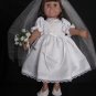 Wedding gown for american girl dolls