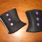 Black shoes and spats for american girl