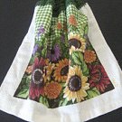 Sunflowers kitchen towel