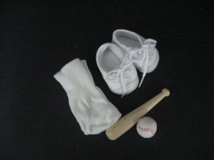 Softball accessory set for American Girl