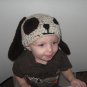 Puppy dog crocheted hat for kids