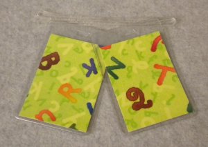 Luggage Tags Set of 2 Alphabet
