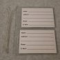 Luggage Tags Set of 2 Alphabet