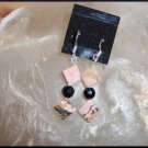 Rhodonite Earring
