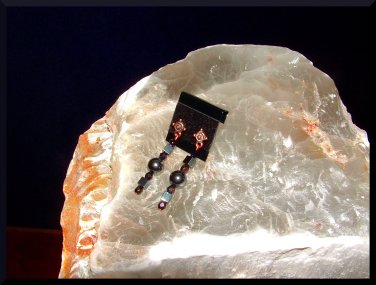 Hematite Earring