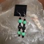 Hematite Earring, crystal