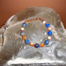 Copper Infused Turquoise & Copper Bracelet
