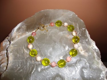 Pink Lepidolite Bracelet
