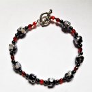 Hematite & Glass Bracelet