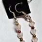 Rose Quartz & Tourmaline Earrings
