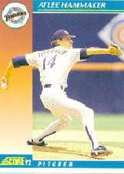 1992 Score #233 Atlee Hammaker