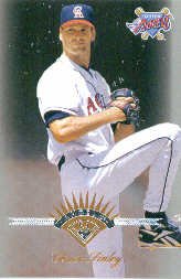 1997 Leaf #87 Chuck Finley