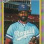 1985 Fleer #218 Willie Wilson