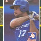 1987 Donruss #634 Glenn Hubbard 1987 Donruss #634 Glenn Hubbard
