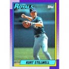 1990 Topps 222 Kurt Stillwell UER/(Graduate misspelled/as 1990 Topps 222 Kurt Stillwell UER/(Graduate misspelled/as