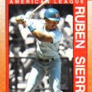1990 Topps 390 Ruben Sierra AS 1990 Topps 390 Ruben Sierra AS