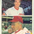 1984 Fleer #643 Joe Altobelli MG/Paul Owens MG 1984 Fleer #643 Joe Altobelli MG/Paul Owens MG