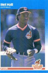 1987 Fleer #252 Mel Hall