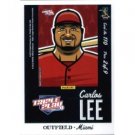 2012 Triple Play #110 Carlos Lee Puzzle