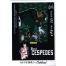 2012 Panini Triple Play #152 Yoenis Cespedes Puzzle