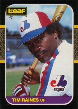 1987 Leaf #149 Tim Raines