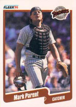 1990 Fleer 164 Mark Parent