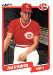 1990 Fleer 412 Jack Armstrong
