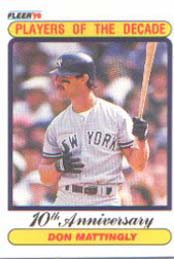 1990 Fleer 626 Don Mattingly '85