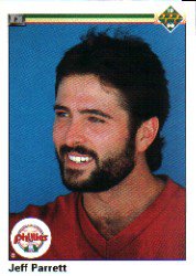 1990 Upper Deck 92 Jeff Parrett