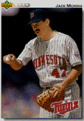 1992 Upper Deck 315 Jack Morris